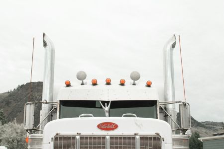 white truck vehicle